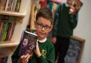 Pupils from Ranelagh Primary School were in their element choosing books after they won £250 to spend at an independent bookshop. Oscar chose Harry Potter.