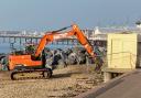 Work taking place to repair winter erosion of Felixstowe's beaches