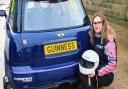 Suffolk teenager Abbie McGuinness has her eyes set on a national rallycross title