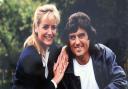 Caroline Langrishe as Charlotte Cavendish and Ian McShane in the TV series Lovejoy which celebrates 35 years since it first appeared on our screens