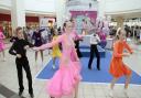 Buttermarket Shopping Centre, Ipswich, celebrates 25th anniversary with Ipswich School of Dance performance. Picture: NIGE BROWN