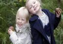 Annual Apple Day at Holywells Park, on Saturday.Isabelle Lipscombe and Isabella Smart.