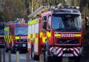 Suffolk fire crews were called out on Friday afternoon.