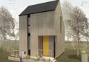 The two-bed home will help develop sustainable homes of the future