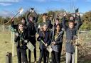 Young leaders from the 11th Ipswich Scout group gathered at Hallowtree Activity Centre to plant nearly 200 trees, determined to tackle both climate change and noise pollution.