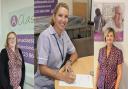 A Class team: Janine Simmons, field care supervisor; Nicola Jones, registered manager/ care director and Margaret Burgess, care manager