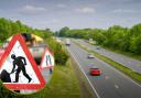Roadworks are taking place in Suffolk this week