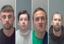 The faces of some of the people jailed in Suffolk this week