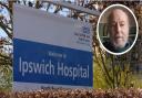 Ipswich resident Buzz Rodwell (inset) has thanked Ipswich hospital for saving his life.