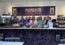 St Elizabeth Hospice, Moments café opens in Ipswich Town Hall.