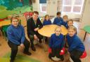 Ipswich MP Tom Hunt visited Cliff Lane Primary School, Tom Hunt's office