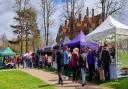 Christchurch Park played host to the first monthly Artisan Market on April 23.