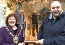 Puzzle Boutique, located on St Peter's Street in Ipswich, won The Saints Christmas Window Competition, IBC