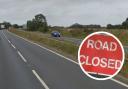 One lane on the A14 near Ipswich is closed after a fuel spillage