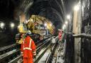 Network Rail engineers have been working in Ipswich tunnel over Christmas.