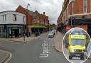 A person has been hit by a bus on a busy Ipswich junction