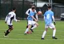University of Suffolk's football team plays its first match on the new pitch.