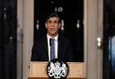 Prime Minister Rishi Sunak spoke earlier in the month outside Downing Street. (Aaron Chown/PA)