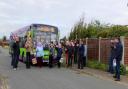 Residents are delighed at a new bus service which will connect Bramford and Sproughton with Ipswich. Image: B. Dickson