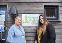 Nursery manager Michelle Dent (left) and deputy manager Shannon Page.