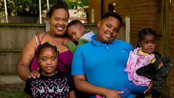 Ipswich Star: Enala Maturure lives in Ipswich with her four children and has to pay the NHS surcharge for them all depsite the fact they were born in the UK. Picture: ENALA MATURURE Ipswich Star: Enala Maturure lives in Ipswich with her four children and has to pay the NHS surcharge for them all depsite the fact they were born in the UK. Picture: ENALA MATURURE