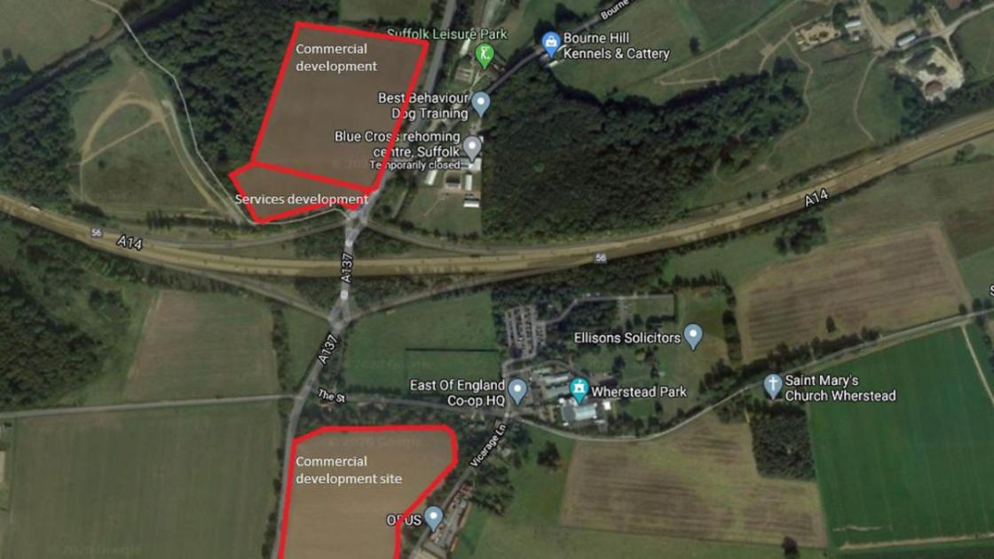 Wherstead business parks to create up to 600 jobs – but is village being 'sacrificed'? 