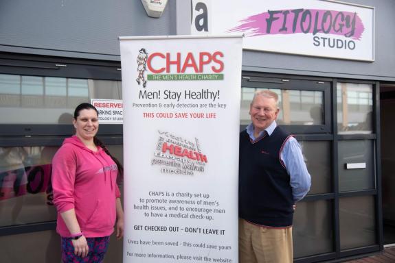 Ipswich Star: Chris Booth, the founder of CHAPS and Emma Atkinson, the Fitology Studio owner, Charlotte Bond Ipswich Star: Chris Booth, the founder of CHAPS and Emma Atkinson, the Fitology Studio owner, Charlotte Bond