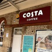 The Costa Coffee branch has opened at Ipswich railway station