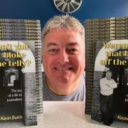 Kevin Burch reflects on his 40-year career in journalism in his new book, 'Weren't you that bloke off the telly?'