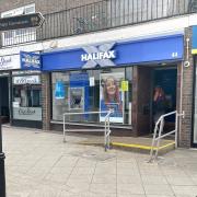 The Halifax branch in Stowmarket is closing in November