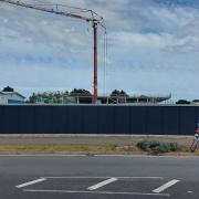 Construction work has started at the site of the new Lidl at Futura Park.