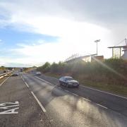 A rolling roadblock is planned for the A12 near to Colchester United's football ground.