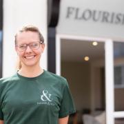 Catherine Vickers has opened her dream cafe Flourish & Bean in Bramford
