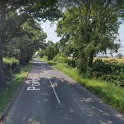 A man has been arrested after a serious crash near Hadleigh