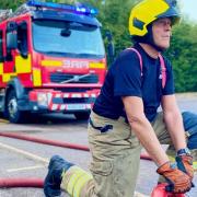 Tony Faulkner from Hadleigh Fire Station retired after 24 years