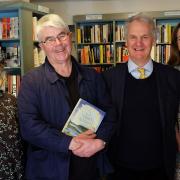 The editors of ‘A New Suffolk Garland’ Mary James, Dan Franklin, John James and Elizabeth Burke, pictured at Aldeburgh Bookshop