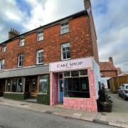 The former premises of the Cake Shop Bakery is up for sale