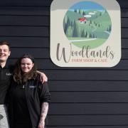 Joe Bryce and Kasey Brown have managed Woodlands Farm Shop & Café in the last year