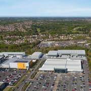 Eco-friendly industrial/warehouse development Crane Park in Ipswich - the final 14 units are set to be completed next month