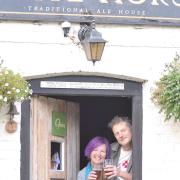 Publicans Marie Smith and Mark Sealey are selling the Sweffling White Horse and Alde Garden campsite