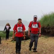 Lesley and Paul Stephenson - first to register for this year's Orwell Challenge.