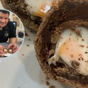 Graham Reid at Strong Beans is chocolate scotch eggs by the batch load