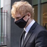 Ed Sheeran leaves the High Court, where he is involved in a legal action over his 2017 hit song 'Shape of You' after songwriters Sami Chokri and Ross O'Donoghue claimed the song infringes parts of one of their songs