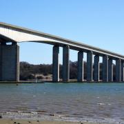 The Orwell Bridge will be closed throughout Friday due to Storm Eunice