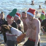 The Felixstowe Christmas Day Dip has been cancelled due to concerns over the strong winds