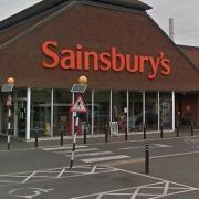 The Sainsbury's in Hadleigh Road, Ipswich