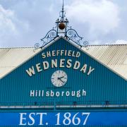 General view of the clock at Hillsbrough. Sheffield Wednesday and their fans will be at Portman Road today.