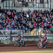 Always fast and furious racing at Belle Vue.