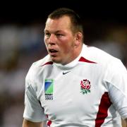 Steve Thompson during the 2003 Rugby World Cup