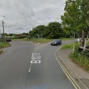 The crash happened on a roundabout on the A12 in east Suffolk